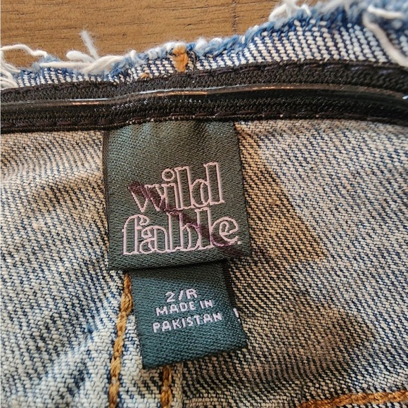 Wild fable Denim full skirt size womens 2 regular - Picture 3 of 3